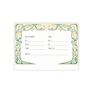 Floral Medical Note Sticky Pads – Nurse Gift - Dipaliz - Notes