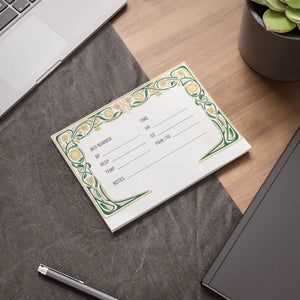 Floral Medical Note Sticky Pads – Nurse Gift - Dipaliz - Notes