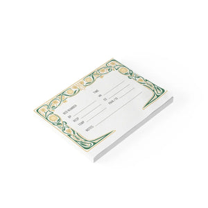 Floral Medical Note Sticky Pads – Nurse Gift - Dipaliz - Notes