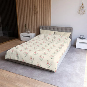 Floral Microfiber Duvet – Cozy Bedroom Chic - Dipaliz - Covers