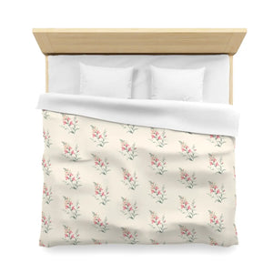 Floral Microfiber Duvet – Cozy Bedroom Chic - Dipaliz - Covers