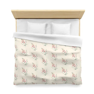 Floral Microfiber Duvet Cover - Cozy Bedroom Chic - Dipaliz - Covers