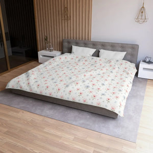 Floral Microfiber Duvet – Cozy Spring Bedding - Dipaliz - Covers