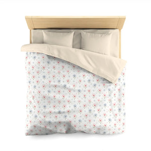Floral Microfiber Duvet – Cozy Spring Bedding - Dipaliz - Covers