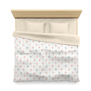 Floral Microfiber Duvet – Cozy Spring Bedding - Dipaliz - Covers