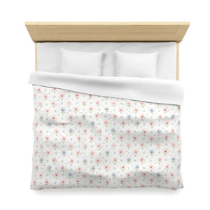Floral Microfiber Duvet – Cozy Spring Bedding - Dipaliz - Covers