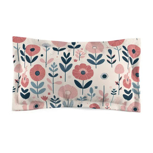 Chic Microfiber Pillow Sham - Serene Elegance Design - Dipaliz - King - Pillowcases & Shams