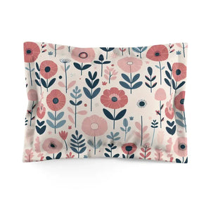 Chic Microfiber Pillow Sham - Serene Elegance Design - Dipaliz - Standard - Pillowcases & Shams