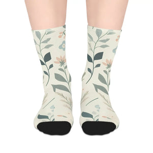 Vibrant Floral Socks - Bold Gifts for Her - Dipaliz