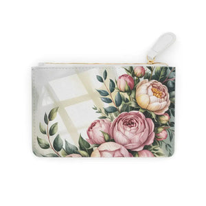 Floral Mini Clutch Bag - Evening Party Wedding Accessory - Dipaliz - 6.3” x 4” / White - Bags