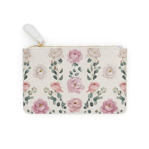 Floral Mini Clutch Bag Elegant Evening Style - Dipaliz - 6.3” x 4” / White - Bags