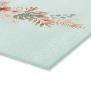 Tropical Hibiscus Glass Cutting Board – Tempered - Dipaliz - Boards