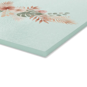 Tropical Hibiscus Glass Cutting Board – Tempered - Dipaliz - Boards