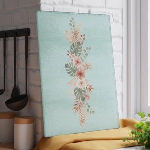 Tropical Hibiscus Glass Cutting Board – Tempered - Dipaliz - Boards