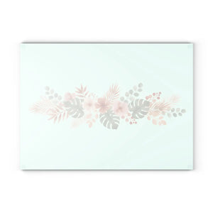 Tropical Hibiscus Glass Cutting Board – Tempered - Dipaliz - Boards