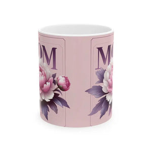 Floral Mom Ceramic Mug Dishwasher Safe Gift - Dipaliz - Mugs