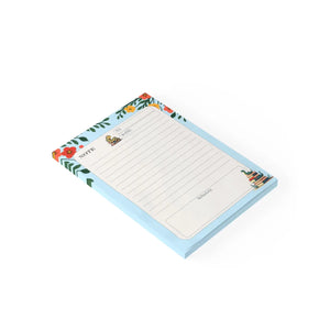 Vibrant Floral Note Pads - Bookworm Designs - Dipaliz - Notepads