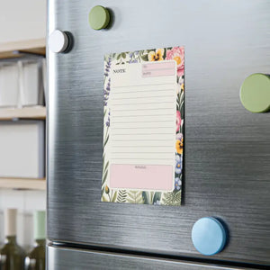 Floral Note Pads Add Style to your Daily Planning - Dipaliz - 4’’ x 6’’ / White - Sticky Notes