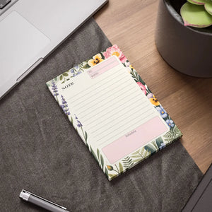 Vibrant Floral Note Pads - Daily Planning Style - Dipaliz - Sticky Notes