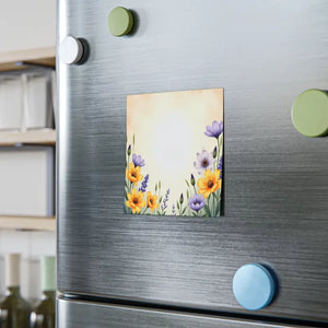 Floral Note Pads - Vibrant Flower Design Creative Office Style - Dipaliz - Sticky Notes