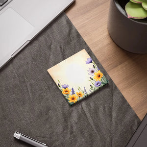 Vibrant Floral Note Pads - Creative Office Style - Dipaliz - Sticky Notes