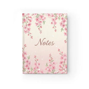Paper Products - Pink Blossom Floral Notes Journal with Premium Gsm - Dipaliz