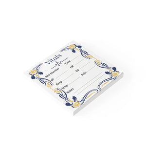 Floral Nurse Vitals Medical Note Pad – Shift Charting - Dipaliz - Sticky Notes