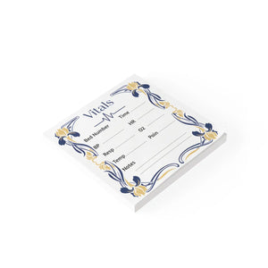 Floral Nurse Vitals Medical Note Pad – Shift Charting - Dipaliz - Sticky Notes