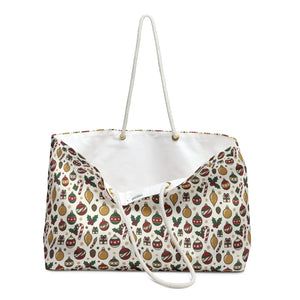 Floral Oversized Polyester Weekender - Christmas Style - Dipaliz - Luggage & Bags