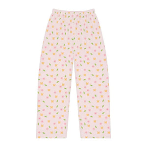 Women’s Pajama Pants - Floral Pattern Brushed Polyester - Dipaliz - s