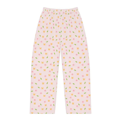 Bloom in Comfort with Floral Women’s Pajama Pants - s All Over Prints