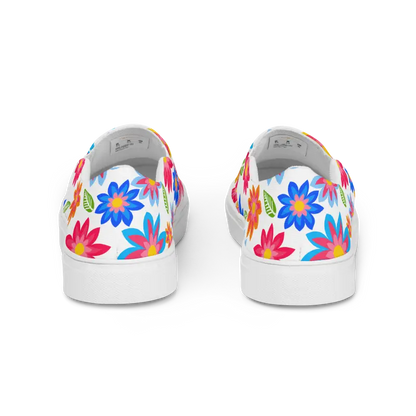 Step Into Floral Paradise with Vibrant Canvas Shoes