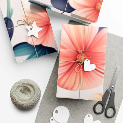 Floral Pastel Gift Wrap: Elevate your Gift-giving Elegance - Home Decor