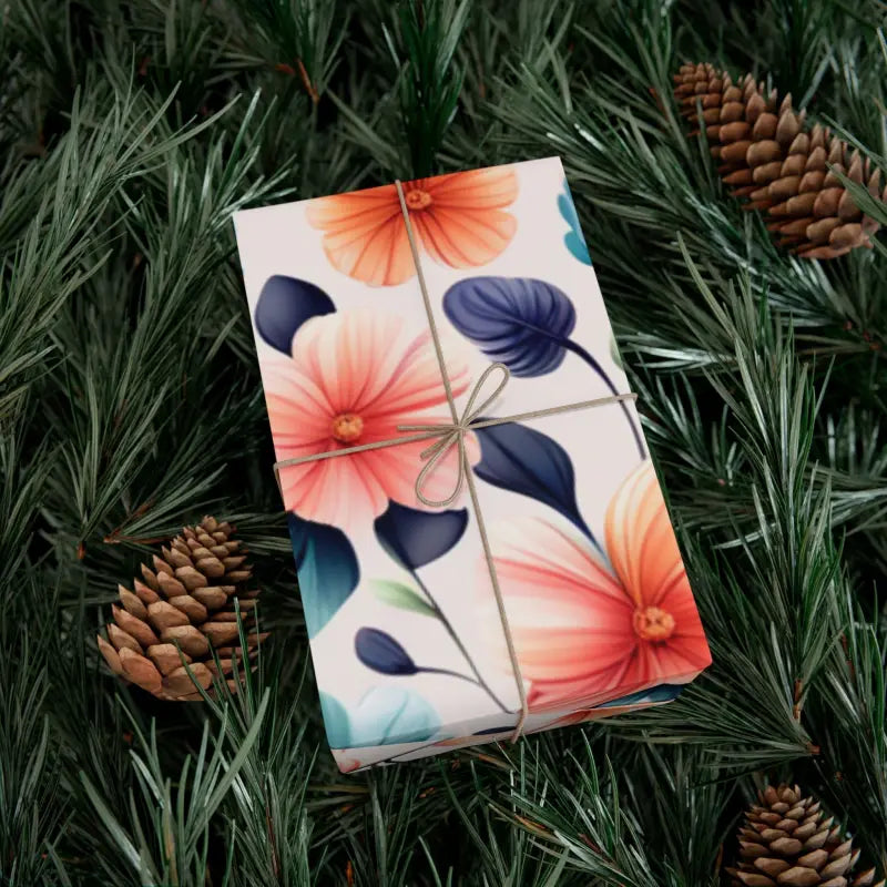 Floral Pastel Gift Wrap: Elevate your Gift-giving Elegance - Home Decor