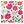 Pink Floral Print Bandana - Recycled Polyester - Dipaliz - Bandanas & Headties