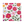 Pink Floral Print Bandana - Recycled Polyester - Dipaliz - Bandanas & Headties
