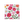 Pink Floral Print Bandana - Recycled Polyester - Dipaliz - Bandanas & Headties