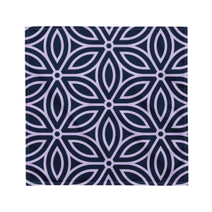 Geometric Dark Blue Bandana - Eco Friendly Recycled - Dipaliz - Bandanas & Headties