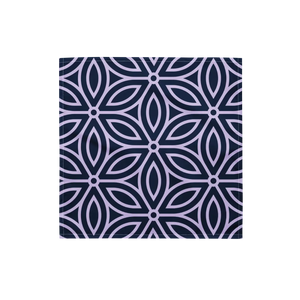 Geometric Dark Blue Bandana - Eco Friendly Recycled - Dipaliz - Bandanas & Headties