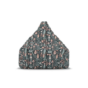 Floral Bean Bags – Vibrant Pattern - Dipaliz - Slipcovers