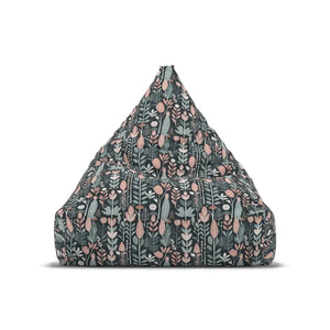 Floral Bean Bags - Vibrant Pattern Comfort Style - Dipaliz - Slipcovers