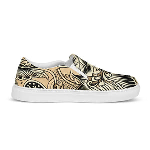 Floral Women’s Slip-on Canvas Shoes - Pattern - Dipaliz - Sneakers