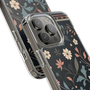Vibrant Floral Pattern Clear Phone Case - Slim Protection - Dipaliz - Mobile Cases