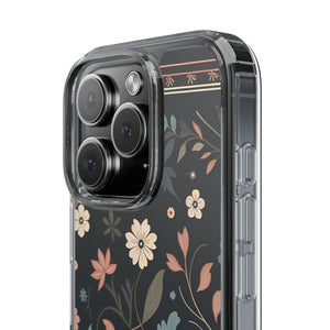 Vibrant Floral Pattern Clear Phone Case - Slim Protection - Dipaliz - Mobile Cases