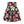 Vibrant Floral Skater Skirt - Black Stretch Fabric - Dipaliz - Skirts - l