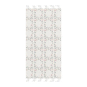 Boho Beach Blanket – Vibrant Floral Pattern - Dipaliz - Towels