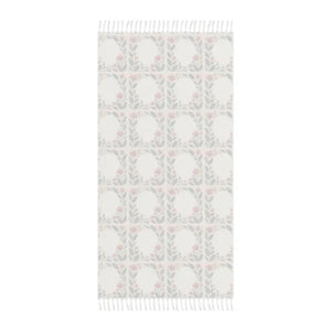 Home Decor - Boho Beach Blanket Vibrant Floral Pattern for Sun Lovers - Dipaliz 38’’ × 81’’ / Polyester