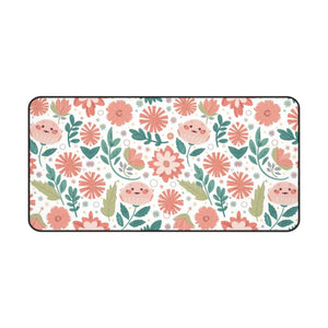 Elegant Floral Pattern Desk Mat - Neoprene - Dipaliz - Workstation & Cubicle Accessories