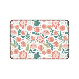 Elegant Floral Pattern Desk Mat - Neoprene - Dipaliz - Workstation & Cubicle Accessories