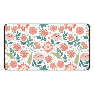 Elegant Floral Pattern Desk Mat - Neoprene - Dipaliz - Workstation & Cubicle Accessories